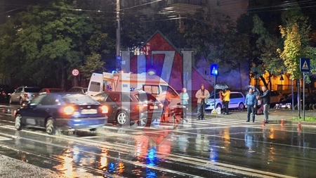 Accident rutier în Canta! Un pieton a fost lovit de un autoturism