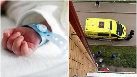 Bebeluș aruncat de la etajul patru de sora mai mare, în vârstă de 5 ani