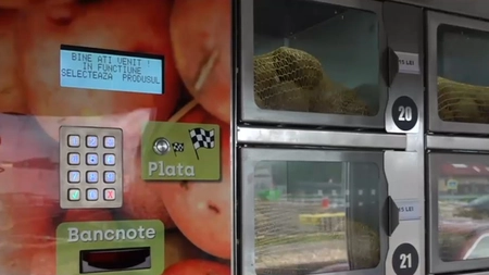 Automate pentru cartofi, lapte și ouă! Fermierii își vând produsele la prețuri mai mici, non-stop