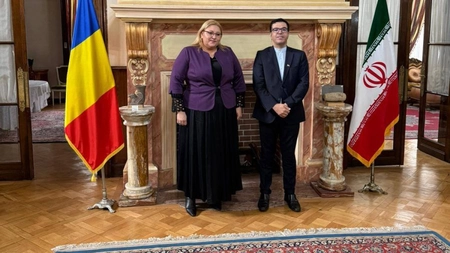 Europarlamentarul Diana Șoșoacă, întâlnire oficială cu reprezentantul Iranului la București: „Dorim să întărim legăturile și cooperarea între țările noastre”