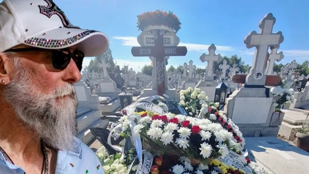 Lacrimi și durere la înmormântarea toboșarului Marius Keseri de la Direcția 5. Cine l-a condus pe ultimul drum