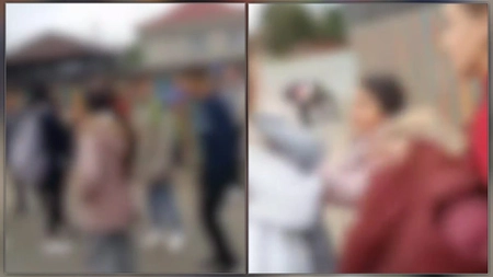 Ce au pățit elevele care s-au bătut în fața unei școli din Iași! Pe fir au intrat și polițiștii, după ce directorul a făcut mai multe sesizări