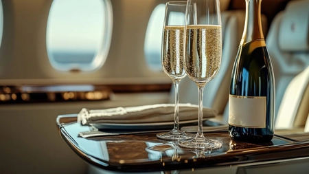 Surpriză uriașă pentru pasagerii de la clasa economică! Vin și bere gratis la bord