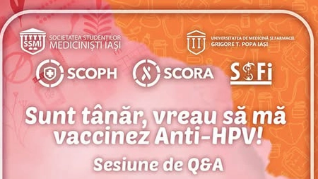 UMF Iași, partener activ în campania națională de informare privind prevenția infecției cu HPV