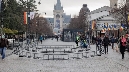 Iașul se pregătește de sărbătoare: aprinderea iluminatului festiv și startul manifestărilor de 1 Decembrie