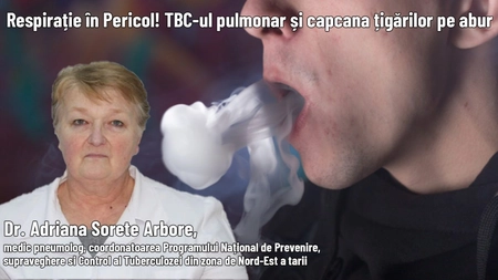 Alarmă în rândul tinerilor! Vape-urile, dependența timpurie și riscul bolilor pulmonare grave. România, încă lider la TBC în UE. Dr. Adriana Sorete Arbore, medic pneumolog, coordonatoarea Programului Național de Prevenire, Supraveghere și Control al Tuberculozei din zona de Nord-Est a țării, discută subiectul la BZI LIVE