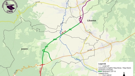 Autostrada Unirii A8! Danlin XXL rămâne câștigător pe lotul Joseni–Ditrău, după o dispută juridică intensă cu UMB