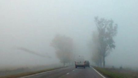 Atenționare de fenomene meteorologice periculoase! Este Cod Galben de ceață