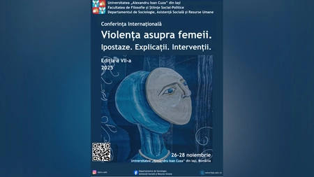 Conferința Internațională „Violența asupra femeilor”, ediția a VII-a, găzduită de UAIC Iași în perioada 26–28 noiembrie 2025