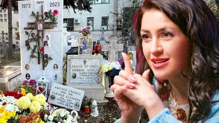 Doi ani fără Rona Hartner! Mama artistei, în lacrimi la mormânt