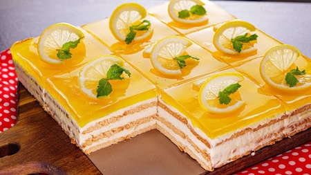 Prăjitură cu lămâie și mascarpone – Rețetă pentru un desert fresh, simplu și delicios