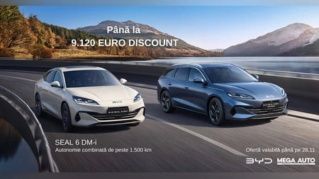 Săptămâna reducerilor la BYD Seal 6 DM-i