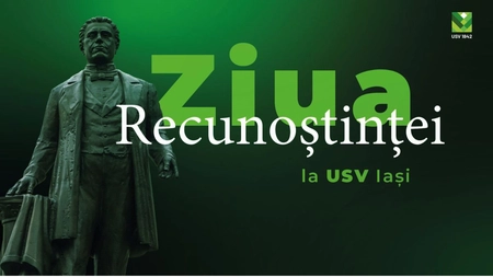 Academicianul Viorel Barbu, la Ziua Recunoștinței organizată de USV Iași
