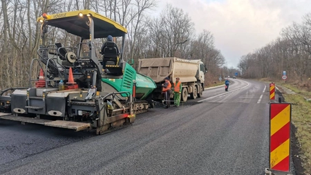 Final de lucrări pe DN 24 Poieni–Păun din Iași, după perioade de trafic dirijat