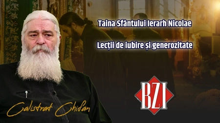 Taina Sfântului Ierarh Nicolae și lecțiile sale de generozitate! Părintele Calistrat Chifan într-o ediție specială BZI LIVE