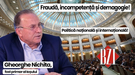 Talk-show BZI LIVE cu invitatul permanent Gheorghe Nichita, fost primar al Iașului