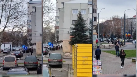 Un porc a fugit de tăiere! Scenă ca-n filme pe străzile din Vaslui