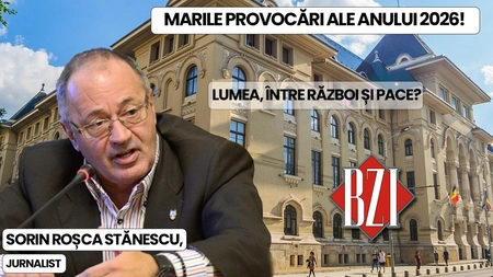 LIVE VIDEO - Studio special BZI LIVE alături de nașul presei din România, senior-jurnalistul Sorin Roșca Stănescu