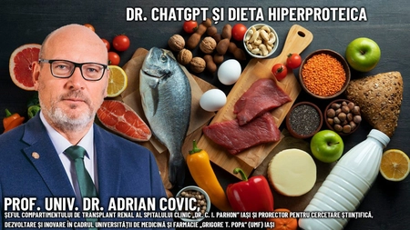 LIVE VIDEO - Dieta hiperproteică, dar și riscurile solicitărilor sfaturilor medicale de pe ChatGPT, sunt subiectele emisiunii de sănătate BZI LIVE