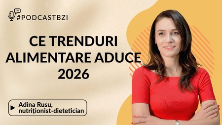 Adina Rusu, nutriționist-dietetician, ce trenduri alimentare aduce 2026