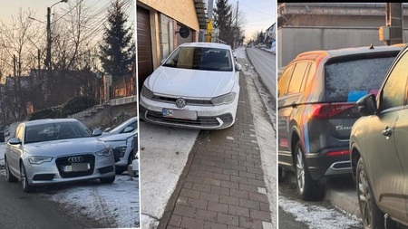 Deși Primăria din Rediu a finalizat primele trotuare, cetățenii nu pot să le folosească. Totul se întâmplă din cauza mașinilor parcate neregulamentar