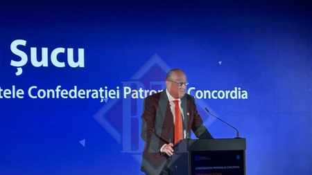 Dan Șucu, președintele Confederației Patronale Concordia, discută la Iași despre economia României și măsurile fiscale
