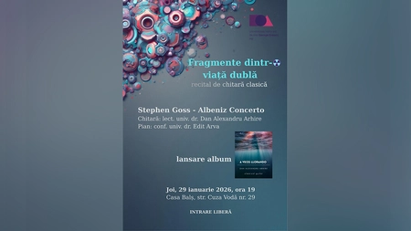 Spectacol de chitară clasică la Iași