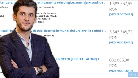 Fiul lui Relu Fenechiu face avere pe spatele statului! Beizadeaua a primit contracte de peste 81 de milioane de lei