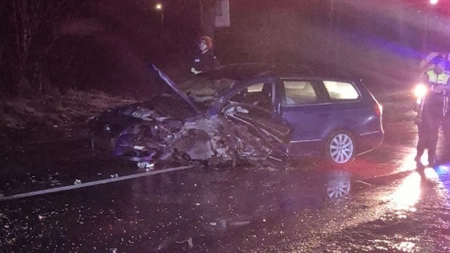 Accident rutier în zona localității Moțca. Trei persoane au fost implicate