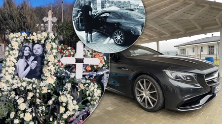 Acesta este bolidul de peste 500 de cai putere în care trebuiau să fie afaceristul Sorin Iacob și soția sa, Diana, în drumul spre Iași. „Ai lăsat S-ul ăsta AMG. Dacă erai în mașina asta, poate astăzi erai cu mine”