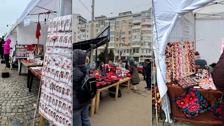 Mărțișoarele artizanale la Iași, tot mai căutate înainte de 1 martie. Prețurile pornesc de la 1 leu și pot depăși 100 de lei