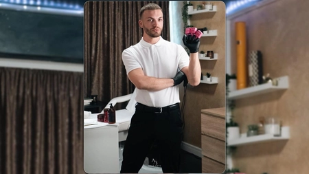 Povestea tânărului din Iași care a renunțat la asistență medicală pentru a fi manichiurist. Mădălin Rotaru: „Prima reacție este: cum adică mergi la un băiat la unghii?”