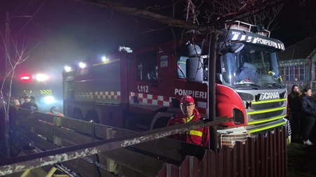 Incendiu la o locuință în comuna Șipote! Intervenție a pompierilor - UPDATE