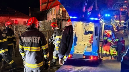 Doi bătrâni și-au pierdut locuința după incendiul din comuna Holboca. Femeia este internată în spital, iar bărbatul nu are unde să meargă