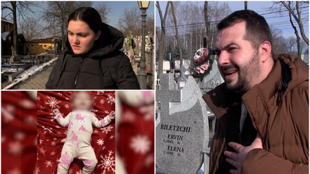 Bebeluş mort la două luni, după ce medicii i-ar fi greşit diagnosticul! Părinții povestesc tot ce s-a petrecut