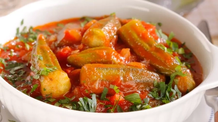 Mâncare de bame congelate – Rețetă de post simplă, sănătoasă și delicioasă