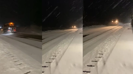 Se circulă în condiții de iarnă în Iași și în toată Moldova. Nu sunt drumuri închise