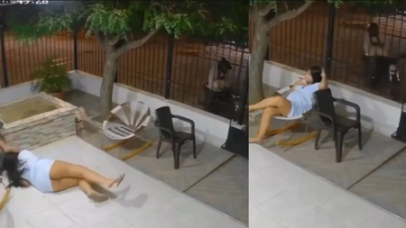 O femeie însărcinată, împușcată de un trecător. Tânăra se relaxa în curte cu mama sa