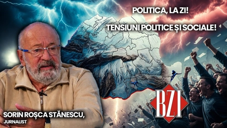 LIVE VIDEO - Studio-Analiză BZI LIVE împreună cu invitatul special permanent, nașul presei din România, senior-jurnalistul Sorin Roșca Stănescu! Dialog pe temele momentului atât pe plan național dar și internațional