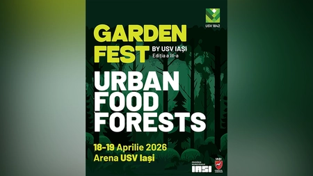 Garden Fest by USV Iași – urban food forests, organizat în acest weekend pe Arena Universității de Științele Vieții