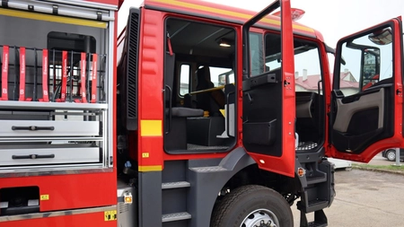 Miroslava are o nouă autospecială de stingere a incendiilor! În următoarele două luni, va mai fi livrată încă una