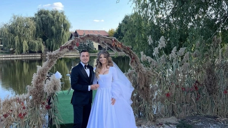 Imagini de la nunta Codruței Filip și a lui Valentin Sanfira din 2022! Detaliul care anunța despărțirea