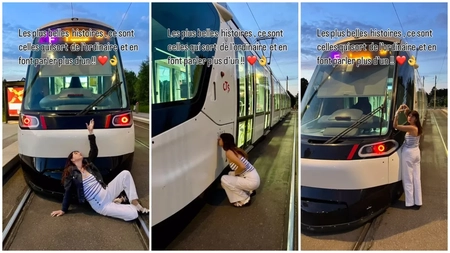 Sandra, o femeie de 44 de ani din Franța, s-a căsătorit cu un tramvai: „Am început să vorbesc cu el, îi ceream un semn”