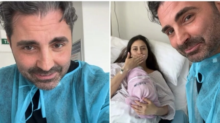 Soția lui Pepe a născut chiar de Paște! Artistul a devenit tată pentru a patra oară! Ce nume a primit fetița! 
