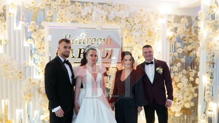 A avut loc petrecerea mult așteptată de marele sportiv, Ștefan Lătescu și soția sa, Bianca Giulia! Sute de invitați au petrecut alături de cei doi miri!