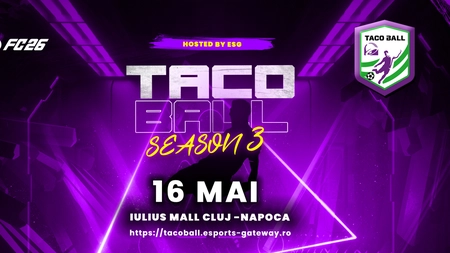 Taco Ball, turneul de EA Sports FC, cea mai populară serie de jocuri video de fotbal, va avea loc în acest weekend la Iulius Mall Cluj