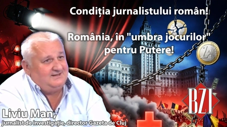 LIVE VIDEO - Studio-Dezbatere BZI LIVE cu Liviu Man, jurnalist de investigație și director Gazeta de Cluj! De la libertatea presei, condiția jurnalistului la cele mai importante subiecte ale momentului