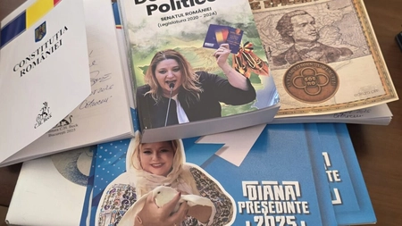 Delegația Partidului S.O.S. ROMÂNIA prezentă la Palatul Cotroceni – ce cadouri i-a dat Diana Iovanovici-Șoșoacă lui Nicușor Dan