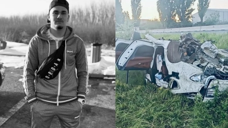 Tragedie în Brăila! Alexandru, un tânăr de 19 ani, a murit după ce mașina în care se afla s-a răsturnat. Un alt băiat este în stare gravă