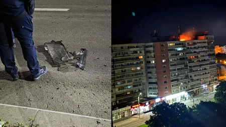 Drona Rusiei căzută pe un bloc din Galați tensionează relațiile regionale. România informează NATO și analizează activarea Articolului 4